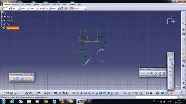 catia v5 : Glissière смотреть онлайн