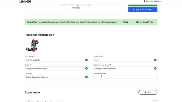 How to Create a Company Profile on Jobs for Lebanon смотреть онлайн