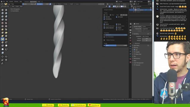 UDIM, USD, MANTAFLOW, AOVs y más! 🔥 Blender Hoy Live #95 смотреть онлайн