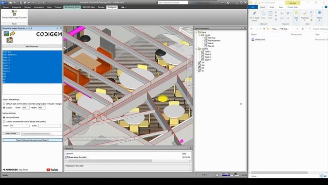 Viewpoints Images Exporter Free Navisworks Plug-In смотреть онлайн