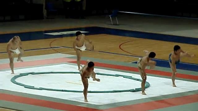 Japan Week - Martial Arts: Sumo warm-up смотреть онлайн