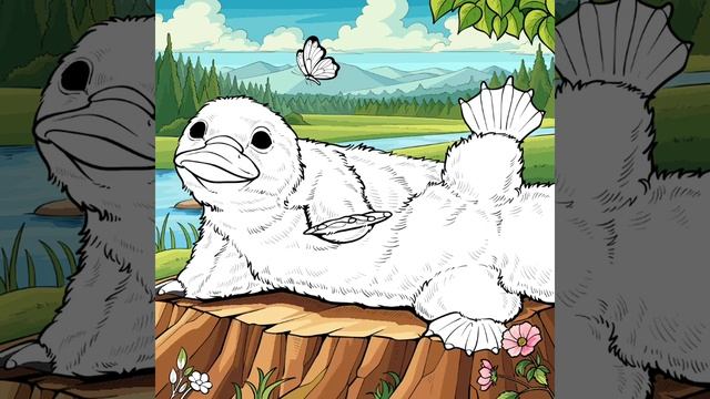 I'm drawing a platypus 🤩🔥