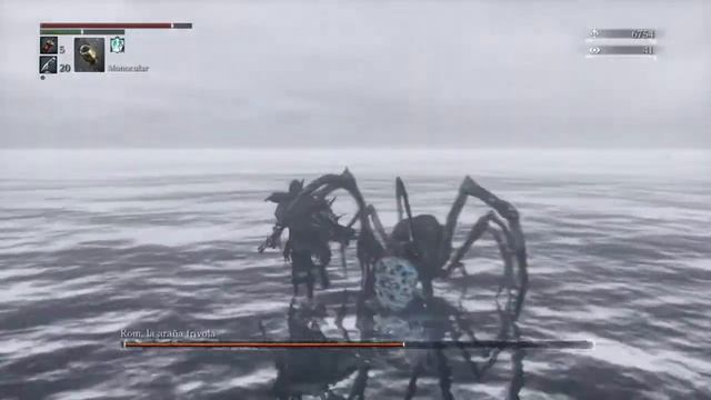 Bloodborne batalla contra rom la araña frívola смотреть онлайн