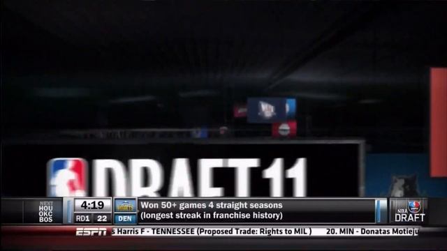 Portland Trail Blazers Draft Nolan Smith With the 21st Pick (2011 NBA Draft) смотреть онлайн