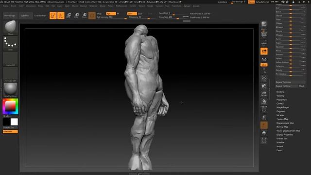 Timelapse - Zbrush - FPBA0006 смотреть онлайн