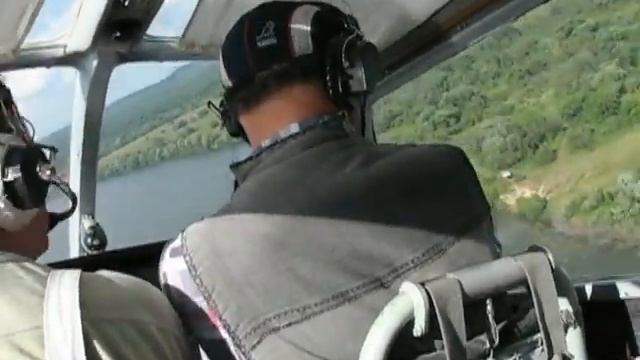 disabled pilot Alexander Tereshkin flying on an airplane Yak 18T смотреть онлайн