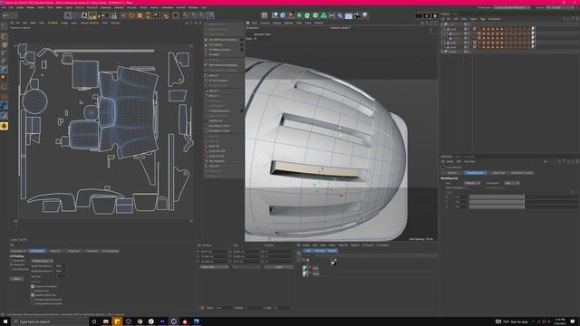 ART 185: Preparing the Mixer UV's for Substance painter смотреть онлайн