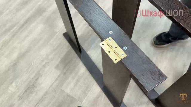 Стол-книжка раскладной, сборка ШкафШоп смотреть онлайн