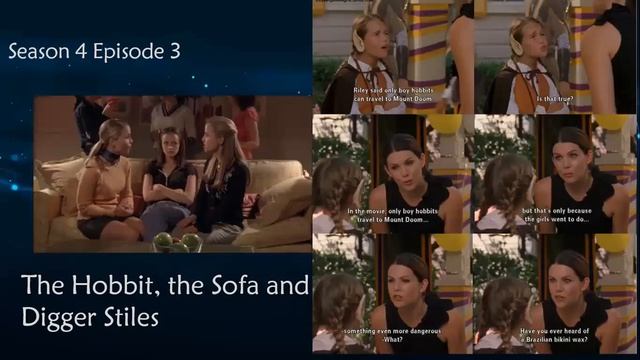 Gilmore Girls S04 E03: The Hobbit the Sofa and Digger Stiles смотреть онлайн