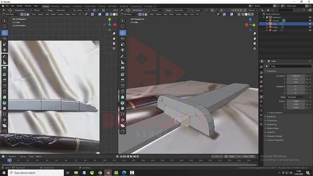 EPISODE 5 - MODELLING PEDANG JENAWI #BLENDER смотреть онлайн