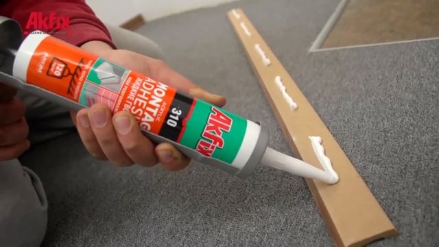 Akfix 310 Montage Adhesive Install Baseboard 1 смотреть онлайн