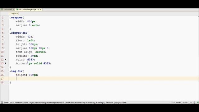 Multiple Color Change Animation On Hover | Beginner's Tutorial | CSS3 Animation Snippets