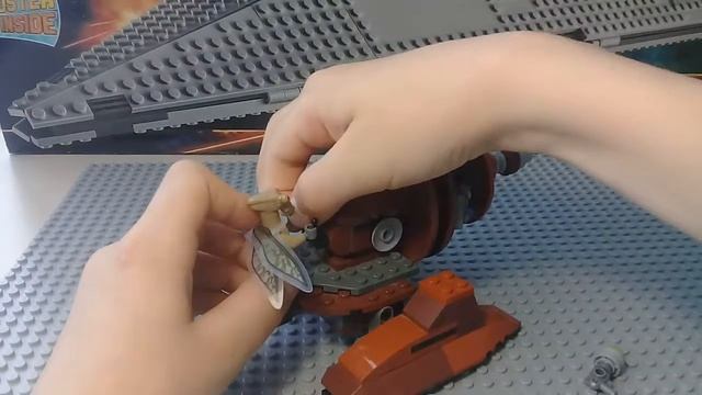 Обзор на LEGO STAR WARS Дженозианская пушка.