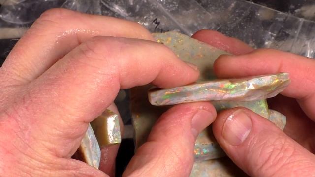 Fabulous Opal From Mintabie, South Australia