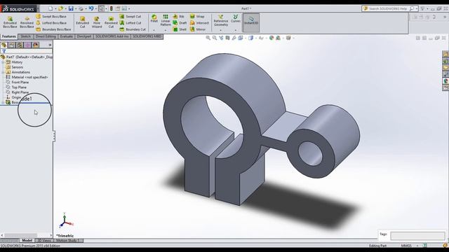 Solidworks Beginner's Tutorial part - 17 @Knowledge_Centre_03 смотреть онлайн