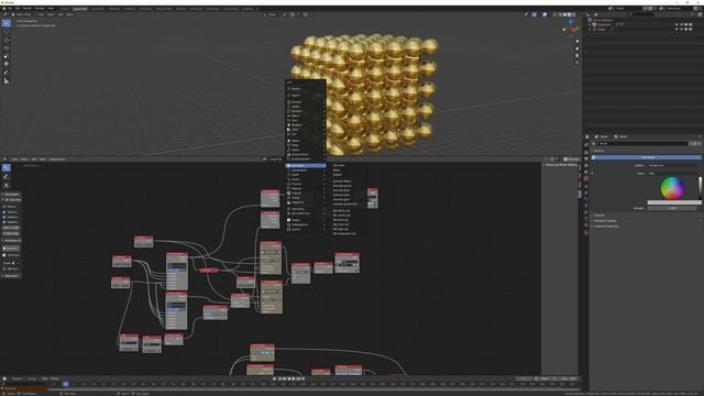 Building a Metal Lattice Structur with #Animationnodes in Blender 2.8 смотреть онлайн