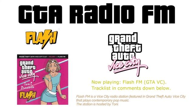GTA Vice City - Flash FM Full Radio Station