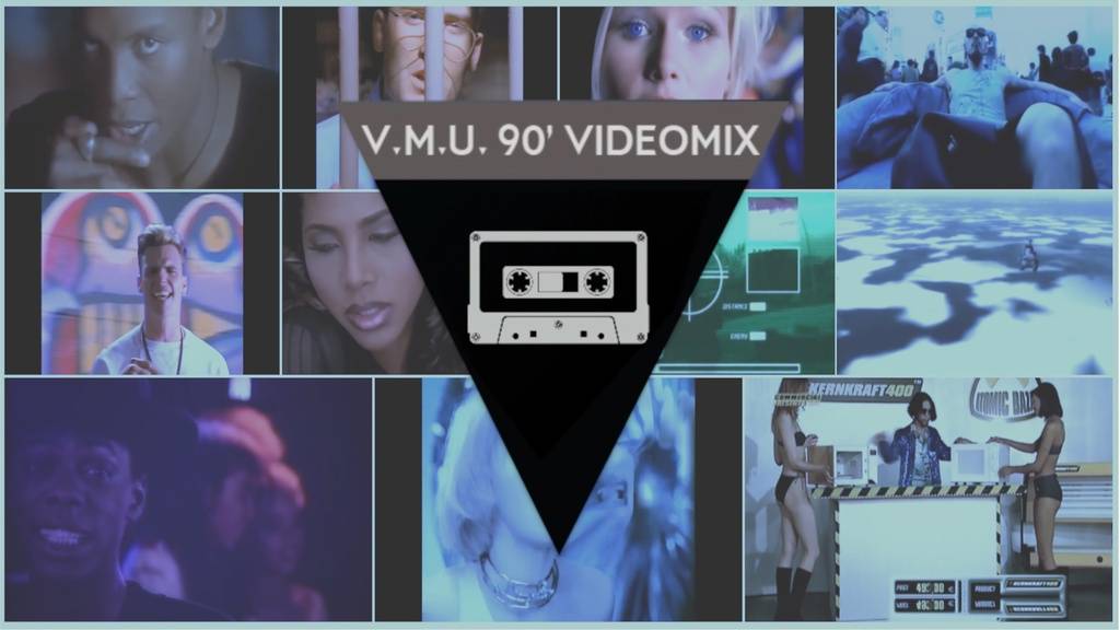 V.M.U. 90` Videomix  vol.23 Best Mixed Eurodance Hits (видео миксы 90-х) Записано с Viva TV Russia