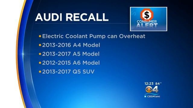 Audi Recalling More Than A Million Cars смотреть онлайн