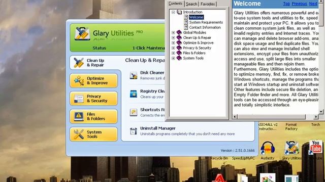 Glary Utilities.free download PLUS SERIAL NUMBER смотреть онлайн