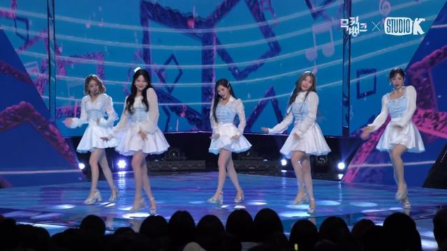 [K-Choreo 8k] 프로미스나인 'Feel My Rhythm (원곡:레드벨벳)' (fromis_9 Choreography) L @MusicBank 220624