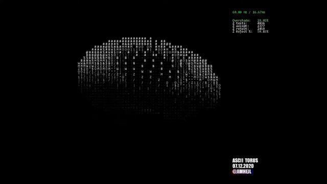 Resltime ASCII 3d Art смотреть онлайн