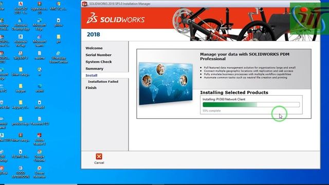 Solidwork 2018 Complete Installtion Guide ll Part3 смотреть онлайн