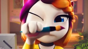 Заперта на балконе | Говорящая Анджела: городские приключения