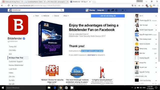 Key bitdefender 2017 free trial 90 day смотреть онлайн
