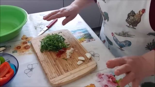 Витаминный салат из стекляноой лапши!