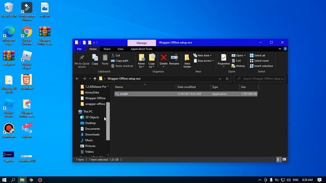 I Made Wrapper Offline Self Extractor In (.exe) No WinRAR Requred смотреть онлайн