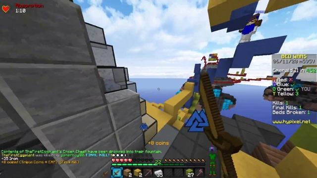 rushing obsidian in bedwars смотреть онлайн