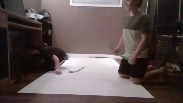 Mini stick game with lil Nephew Jayce NJ devils VS TBL смотреть онлайн