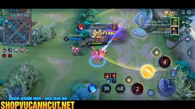 LIÊN QUÂN | Vũ Cánh Cụt Vác Chị Đại Veres Skin Kimono Vào Rank, Xoay Xích Quá Đã