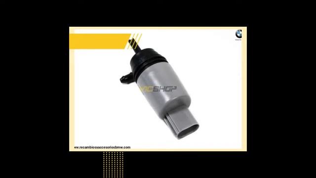 Bomba de lavado/depósito de líquido limpiaparabrisas delantero para BMW (Muchos modelos). Origina.. смотреть онлайн