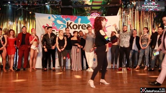 all dancer\'s introduction bachta Korea Salsa Bachata Congress Welcome party смотреть онлайн