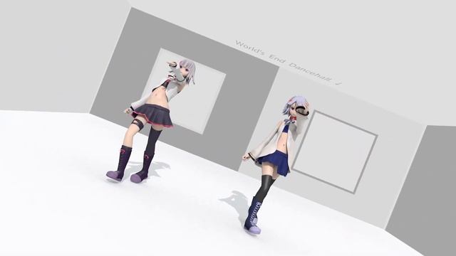 萌実　ヨメミ　ワールズエンド・ダンスホール Blender MMD смотреть онлайн