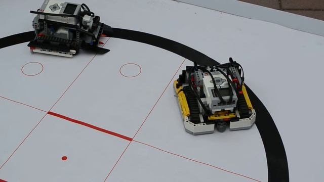 Битва роботов-сумоистов в Симферополе смотреть онлайн