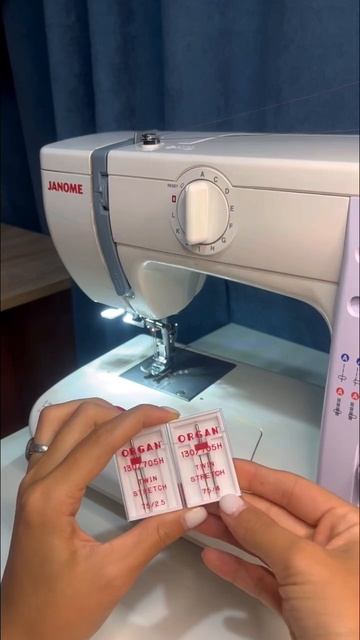 ДВОЙНАЯ ИГЛА - хорошая альтернатива распошивальной машине