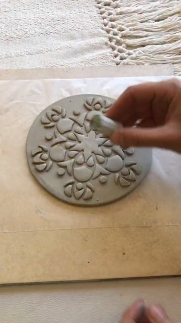 DIY ceramica. Porta rollo de cocina con base de ceramica смотреть онлайн