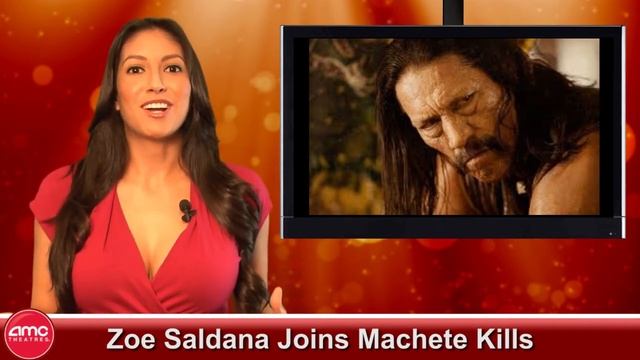 Zoe Saldana Joins MACHETE KILLS смотреть онлайн