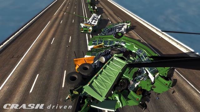 High Speed Car Jumps & Crashes #52 - BeamNG Drive | CRASHdriven смотреть онлайн