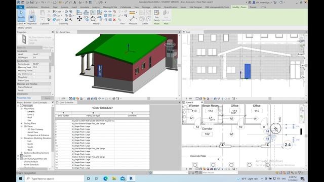 1- Working on one model with many views/ Revit MEP Tutorial смотреть онлайн