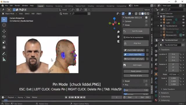 How To Make 3D Face in Blender 2.9 - Blender 3d смотреть онлайн