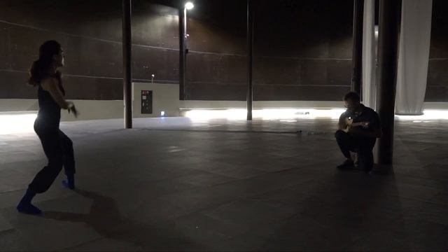 Zac Greenberg, Kim HyunSun, Anne Selby Create A Dance In Tank 4 In Seoul, South Korea July 2019