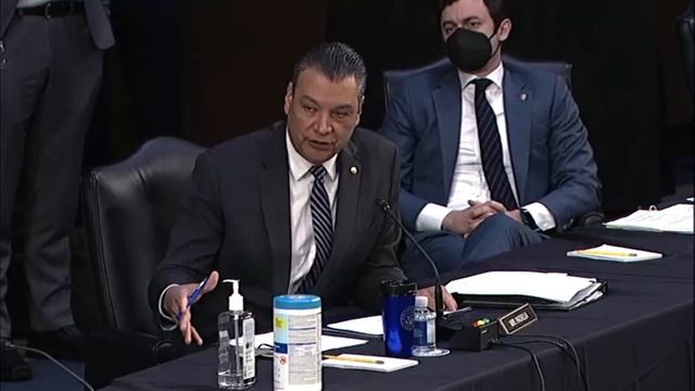 Sen. Alex Padilla Markup Remarks - S. 2992 смотреть онлайн