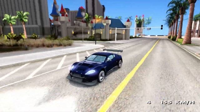 Aston Martin DBR9 v1 0 0 | #84 New Cars / Vehicles 2 to GTA San Andreas [ENB] _REVIEW смотреть онлайн
