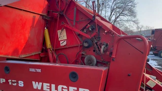 Пресс подборщик Welger RP15 N 2719 Сетка Шпагат