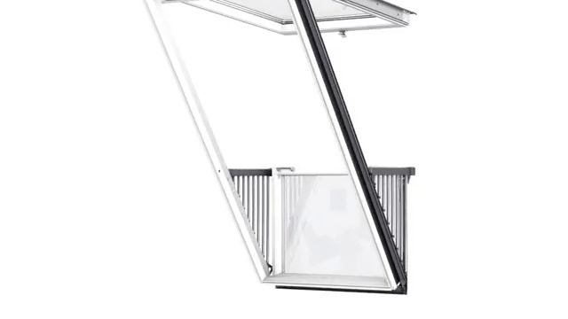 VELUX CABRIO GDL Balcony Rooflight in Action смотреть онлайн