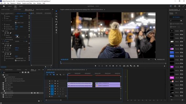 How to Create a Light Bloom Effect in Adobe Premiere Pro CC (2023) смотреть онлайн
